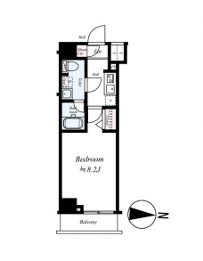 メインステージ武蔵関駅前IIの間取り図