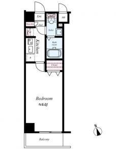 Refays XEBECときわ台の間取り図
