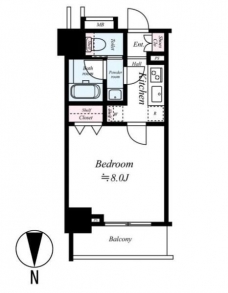 クレヴィスタ南千住の間取り図
