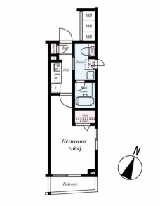 ロアール西大井の間取り図