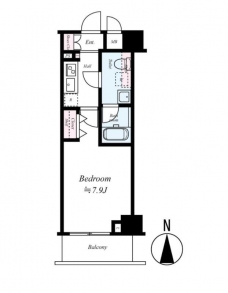 グランドコンシェルジュ亀戸の間取り図
