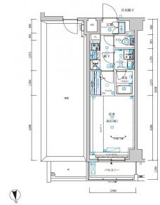 メインステージ浮間公園の間取り図