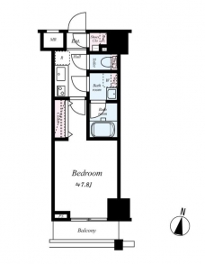 ブライズ板橋クレヴィスタの間取り図