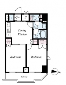 ルーブル中野新橋参番館の間取り図
