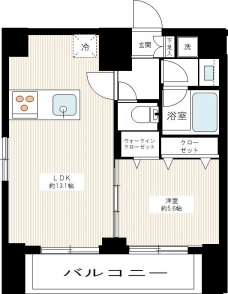 ＲＥＡＬＩＺＥ蒲田IIの間取り図