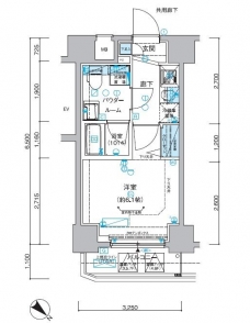 メインステージ立川IIの間取り図