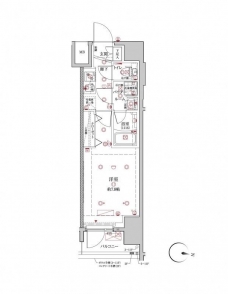 クレイシア板橋本町の間取り図