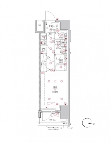 クレイシア板橋本町の間取り図