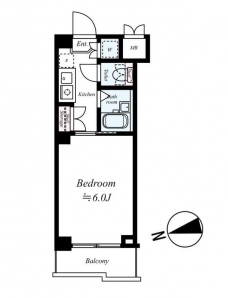 ルーブル世田谷の間取り図