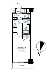 ディアレイシャス東京ノースパレスの間取り図