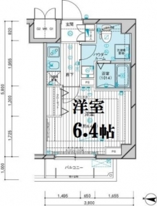 メインステージ多摩川IIの間取り図