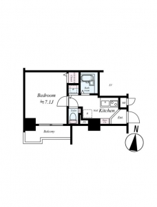 ライジングプレイス練馬関町ステーションスクエアの間取り図