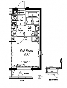 アークマーク中野鷺宮の間取り図
