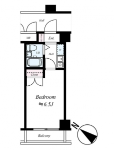 ガラ・シティ高井戸の間取り図