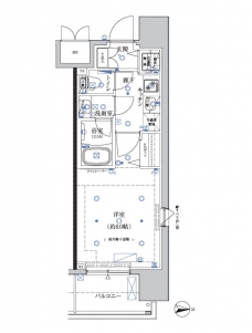 クレイシア赤羽の間取り図