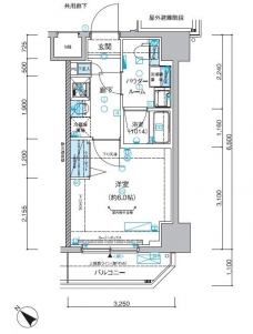 メインステージ立川IIの間取り図