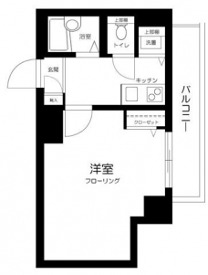 スカイコート東陽町EASTの間取り図