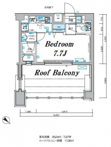 メインステージ小竹向原の間取り図