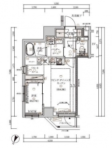メインステージ下赤塚の間取り図