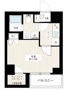 ＡＲＣＯＢＡＬＥＮＯ ＴＡＭＡＧＡＷＡ ＡＺの間取り図