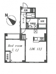 クレアフォートの間取り図