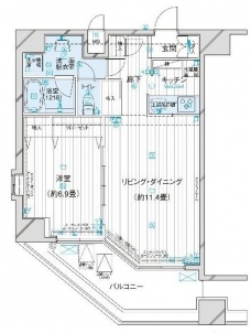 メインステージ王子の間取り図