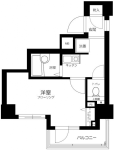 サンテミリオン目白の間取り図