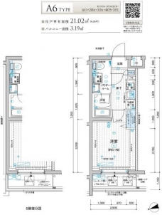メインステージ立川IIIの間取り図