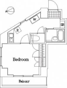 メインステージ荻窪の間取り図
