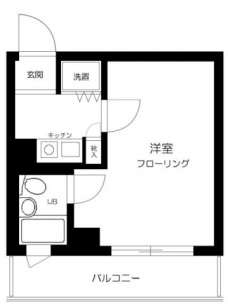 ライオンズマンション板橋本町の間取り図