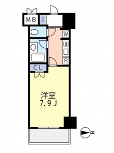 グランヴァン荻窪IIの間取り図