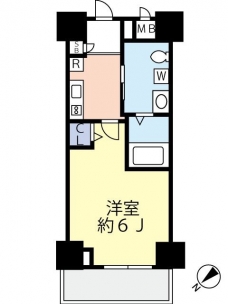 ヴァレッシア桜上水駅前シティの間取り図