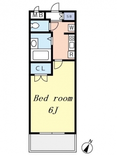 グランヴァン西馬込の間取り図