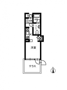 DAMIER-Aの間取り図