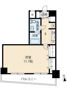 ＡＲＣＯＢＡＬＥＮＯ ＭＵＳＡＳＨＩＫＯＹＡＭＡの間取り図