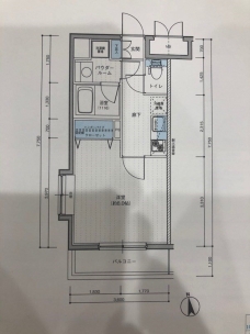 メインステージ西葛西IIの間取り図