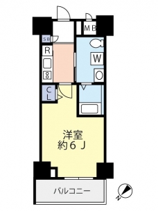 ヴァレッシア桜上水駅前シティの間取り図