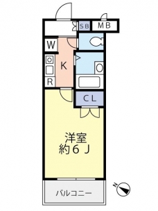 グランヴァン西馬込の間取り図