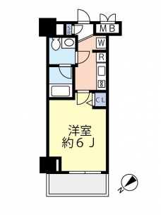 ヴァレッシア桜上水駅前シティの間取り図