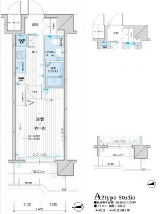 メインステージ元浅草の間取り図