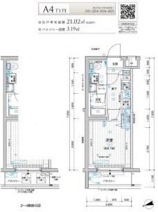 メインステージ立川IIIの間取り図