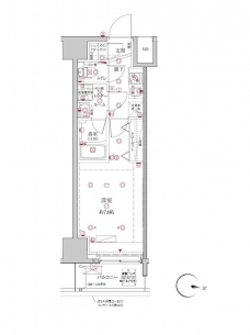 クレイシア板橋本町の間取り図