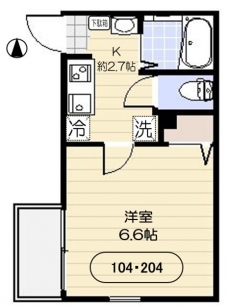 アイルグランの間取り図