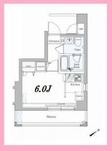 プリヴィレージュ目黒南の間取り図