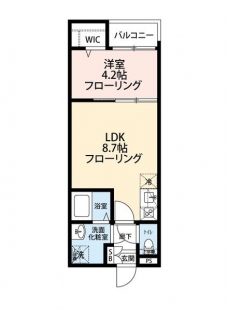 グランクオール池袋本町の間取り図