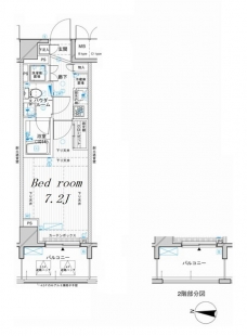 メインステージ押上IVの間取り図