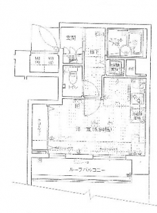 メインステージ青山の間取り図