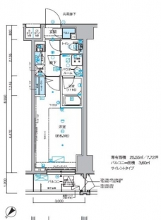 メインステージ小竹向原の間取り図