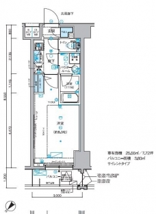 メインステージ小竹向原の間取り図