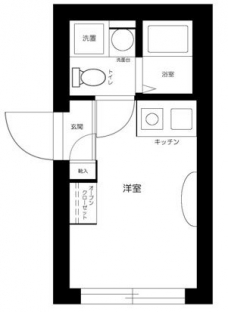 MG　LUXURY　SASAZUKAの間取り図